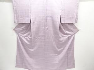 霞模様一つ紋色無地着物